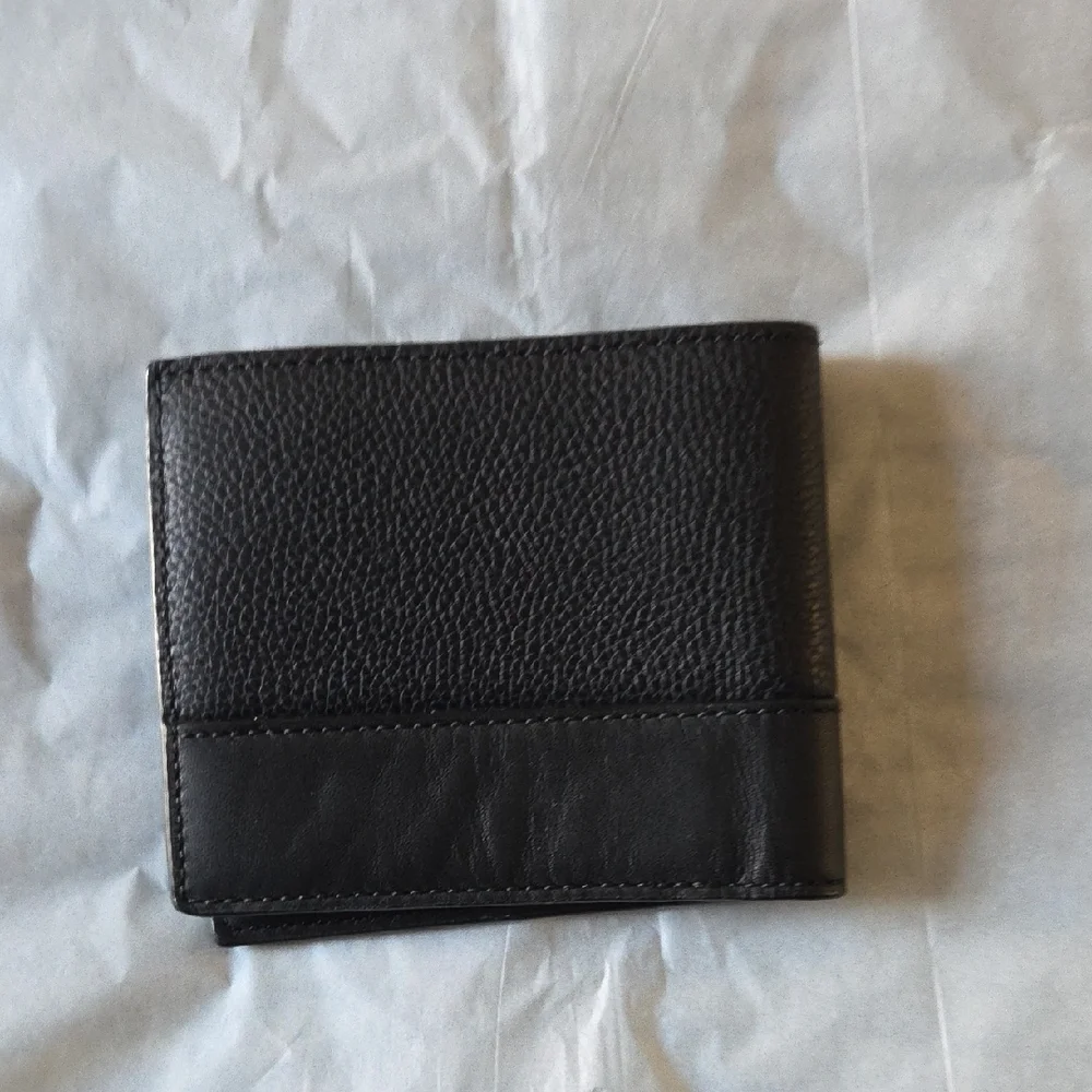 Coach Black Leather Wallet - Picture 3 of 3